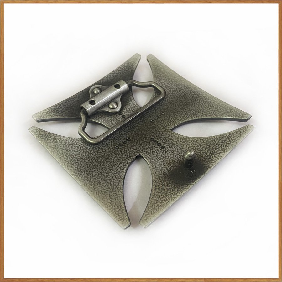 Classic Leisure and Fashionable Western Cowboy Belt Buckle Zinc Alloy Cross Belt Buckle for Men Accessories