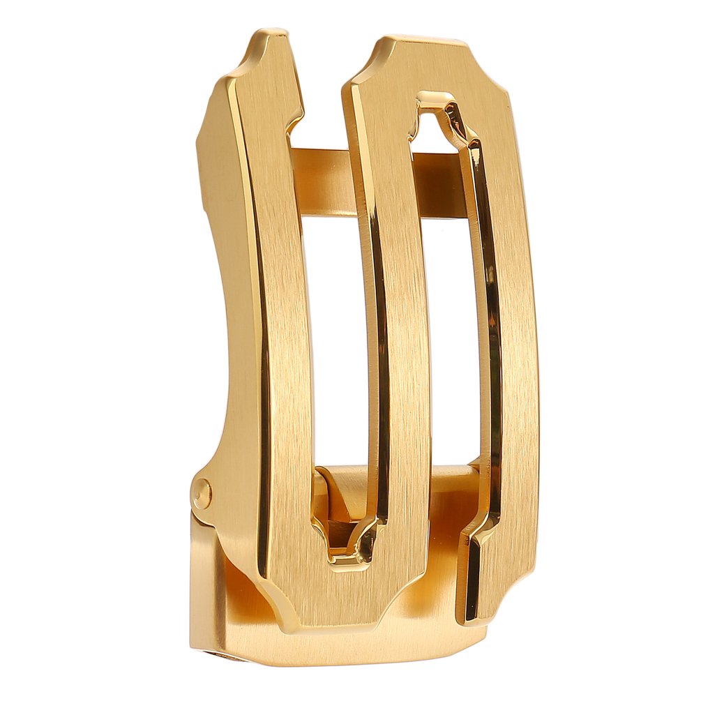 Stainless steel automatic buckle business belt buckle head men's belt head letter s automatic buckle beltLY36-61330