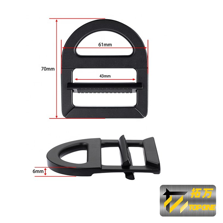43mm Outdoor Camping Hiking Backpack Belt Buckle Adjustable Buckle