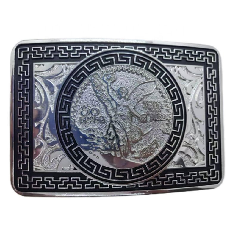 Hot selling item antique zinc alloy Western cowboy belt buckle American youth fashion belt buckle for men