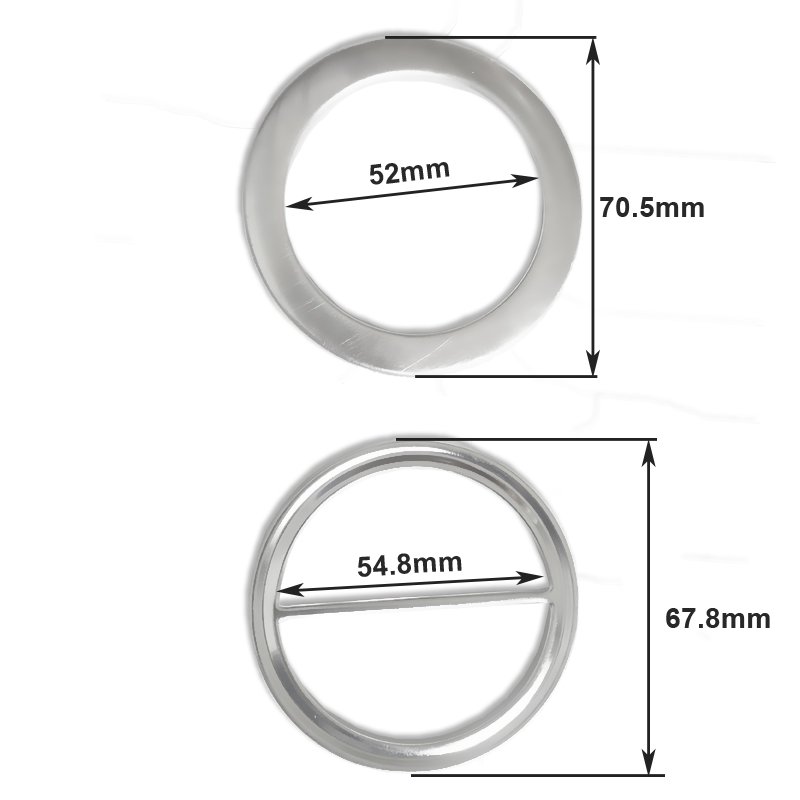 Wholesale Custom Design Black Metal round Fabric Covered Belt Buckle