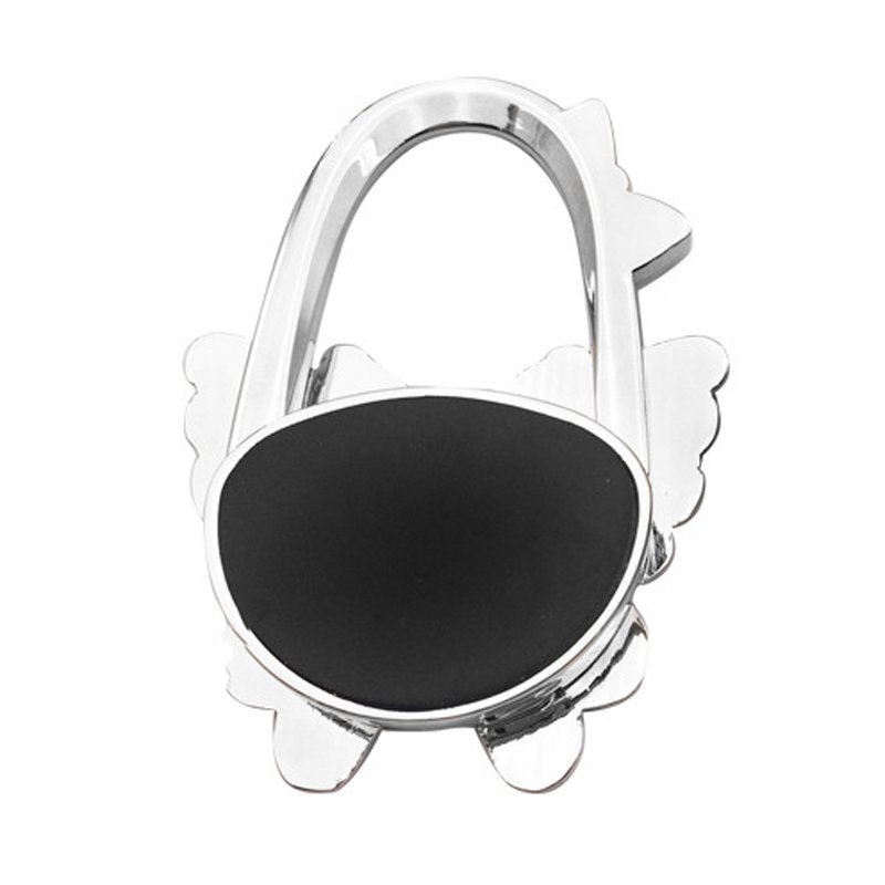 Frosted Butterfly Hanging Bag Hook Folding Ladies Bag Buckle Bag Accessories Portable Table Side Purse Hook