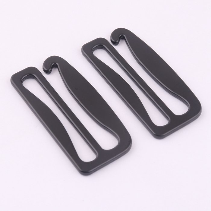 high quality matt black 2 inch metal backpack G hook buckle zinc alloy adjustable webbing strap buckle