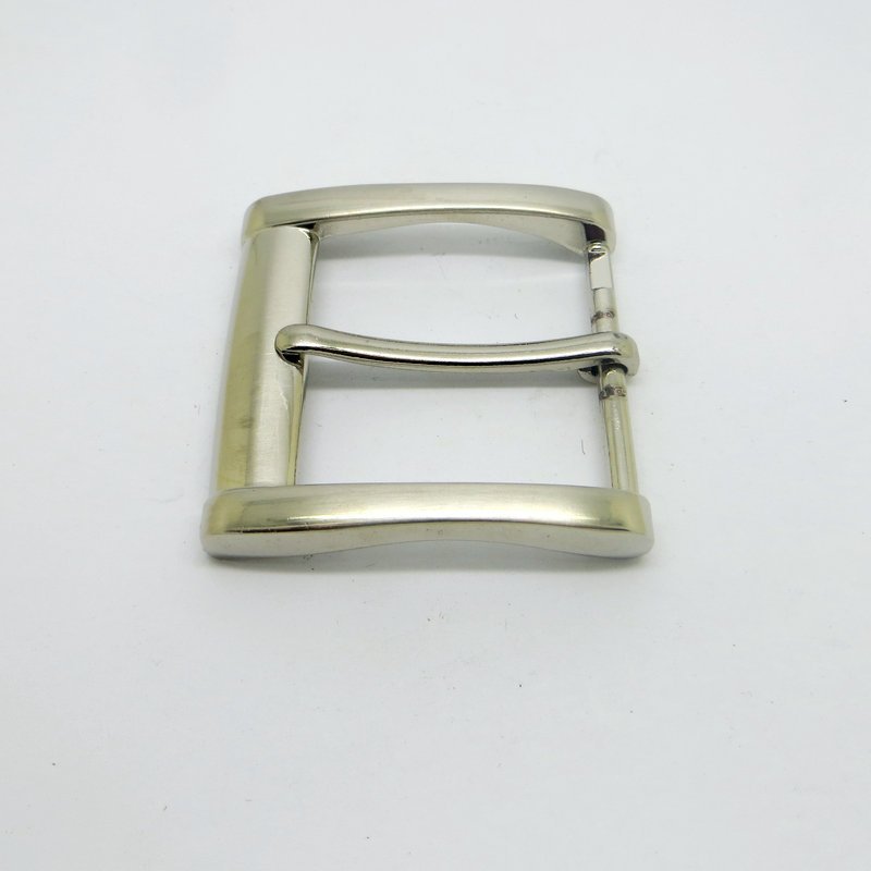 40mm size high quality fashion style custom logo design metal pin belt buckles for men belt buckle