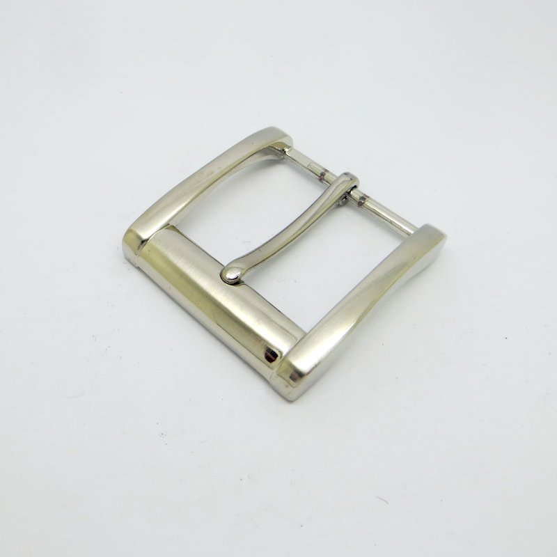 40mm size high quality fashion style custom logo design metal pin belt buckles for men belt buckle