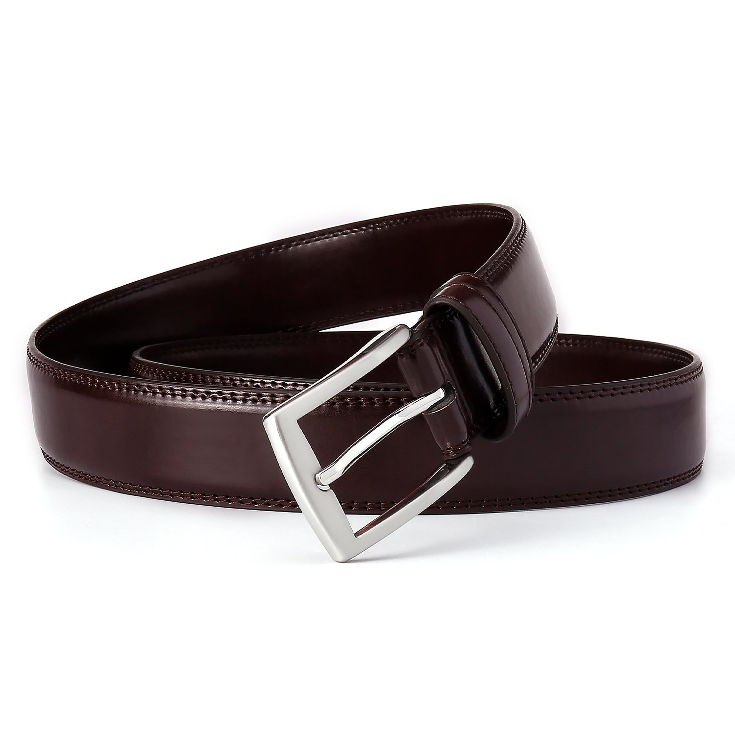 3.5CM Men's pu Leather Belt Fashion & Classic Casual Belt With Single Prong Buckle For Jeans Pants Work And Business men belt