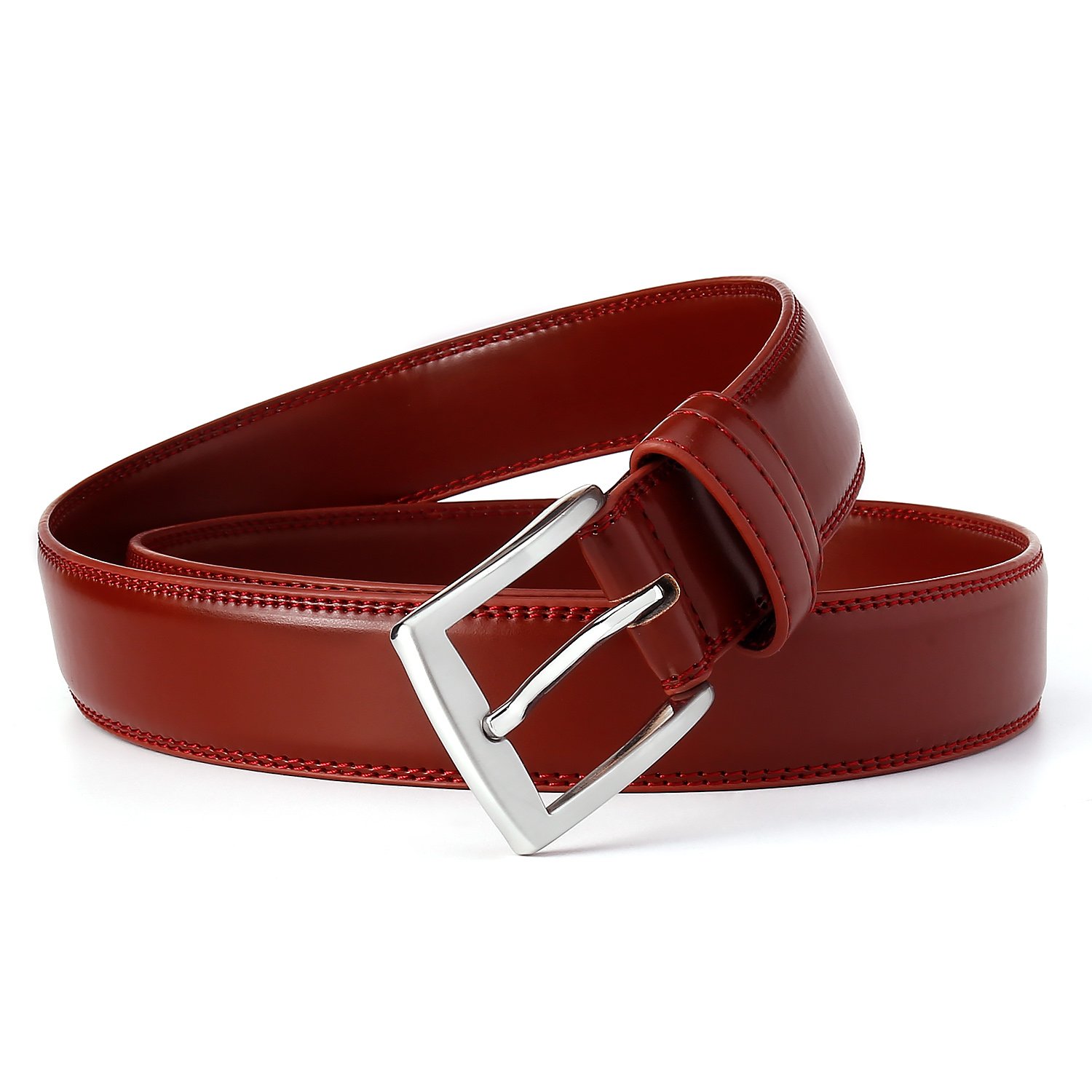 3.5CM Men's pu Leather Belt Fashion & Classic Casual Belt With Single Prong Buckle For Jeans Pants Work And Business men belt