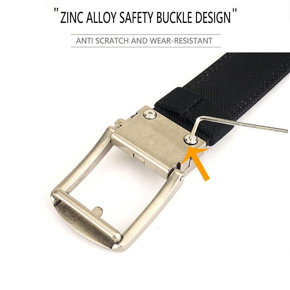 wholesale New Heavy Duty Quick Release Metal Automatic Buckle Thickened Double Layer Nylon Mens Outdoor Shooting Tactical Belts