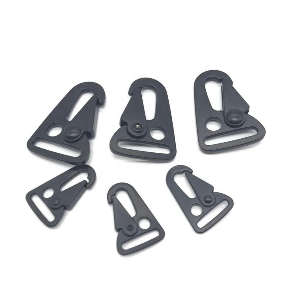 15mm-25mm black Multipurpose belt olecranon hook buckle key buckle mountaineering buckle