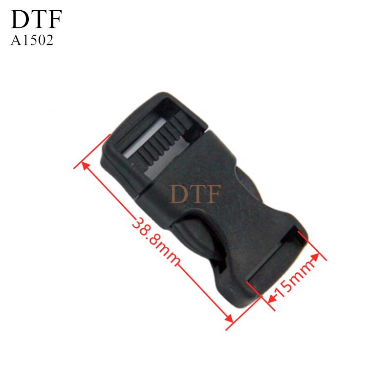 Quick release plastic buckle side release buckle for backpack