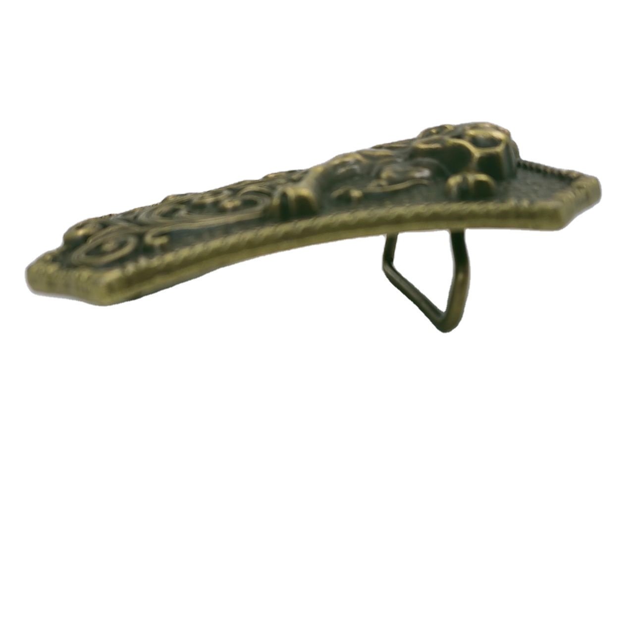 New product listing western cowboy style square shape bull head rivet back Buckle zinc alloy cow head belt buckle