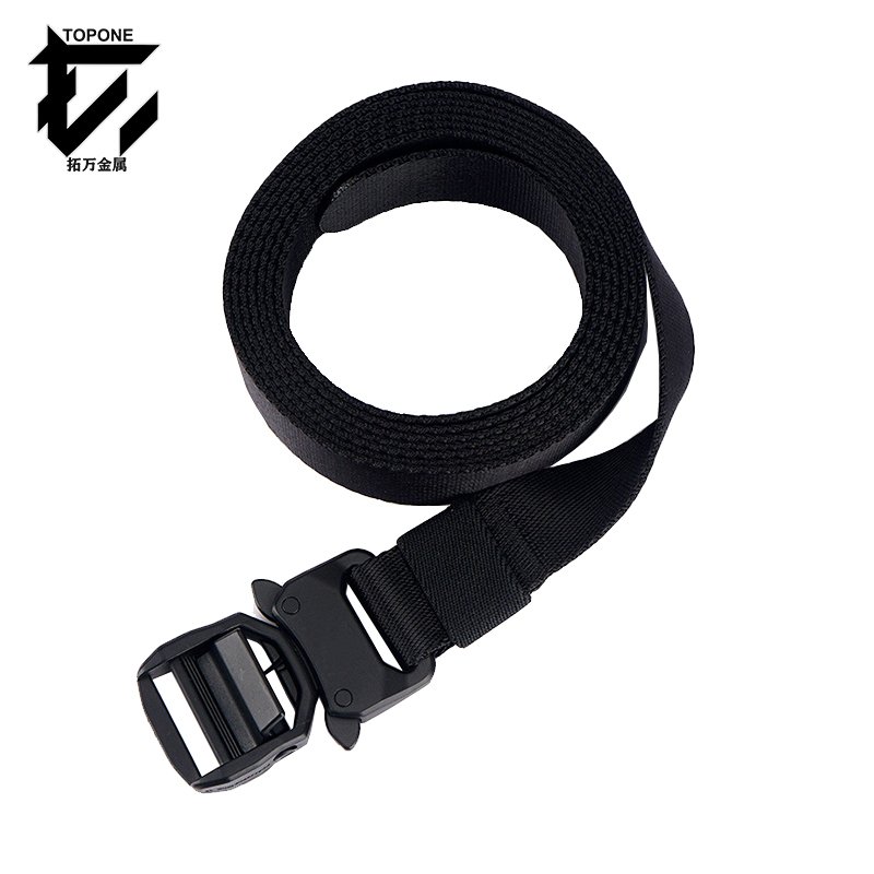 1 Inch Tactical Training Nylon Belts Metal Buckle Outdoor Hunting Polyester Belt