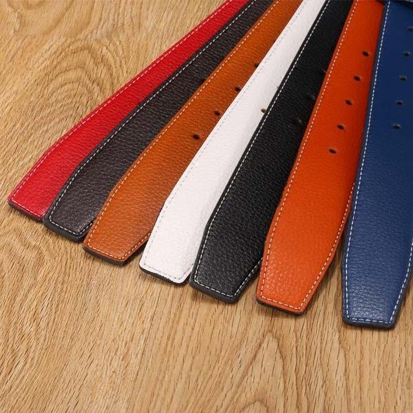 mens leather arrow belt pin buckle belt without buckle leather strap leather waist belt