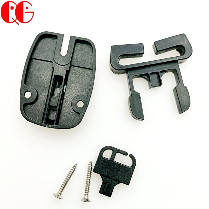Plastic Lock with Key Clip Broken Latch Repair Kit- Replacement Latches Spa Hot Tub Cover Locks Push Button Release Buckle