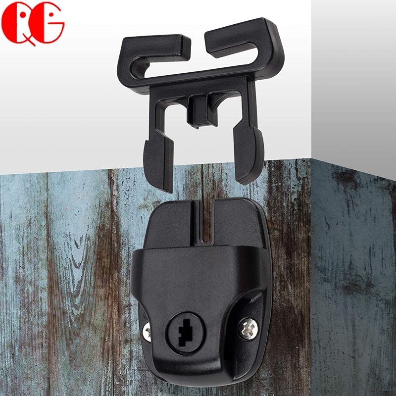 Plastic Lock with Key Clip Broken Latch Repair Kit- Replacement Latches Spa Hot Tub Cover Locks Push Button Release Buckle