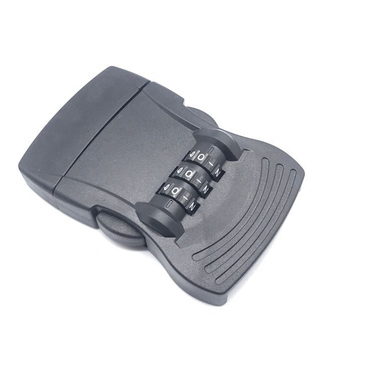 Factory wholesale hot selling style safety side release adjustable shoulder strap combination lock buckle bag