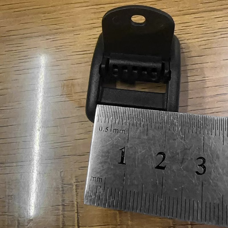 Plastic Buckle 20/25 mm Webbing Clip Spring Press Adjustment Environmental Button Flip cover non slip buckle Belt Bag Clip