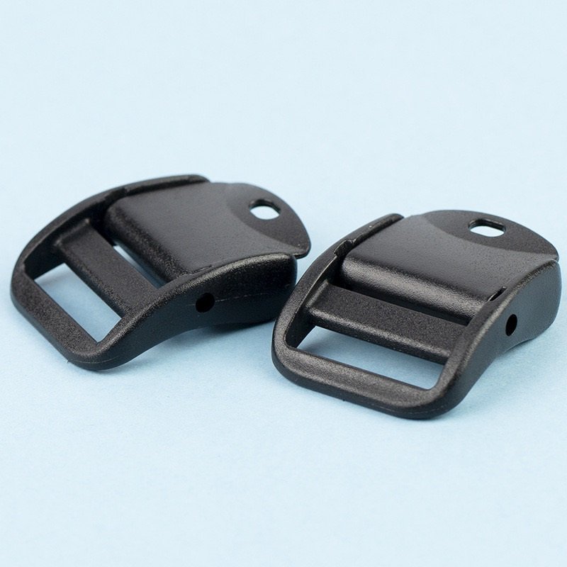 Plastic Buckle 20/25 mm Webbing Clip Spring Press Adjustment Environmental Button Flip cover non slip buckle Belt Bag Clip