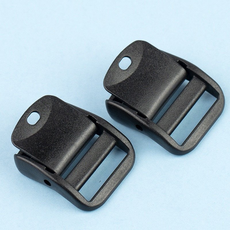 Plastic Buckle 20/25 mm Webbing Clip Spring Press Adjustment Environmental Button Flip cover non slip buckle Belt Bag Clip