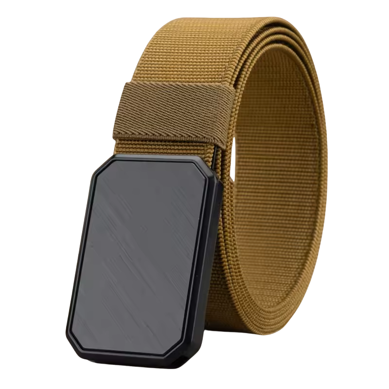 Factory Custom Logo Quick Release Magnetic Buckle Stretch Waist Training Nylon Tactical Belt