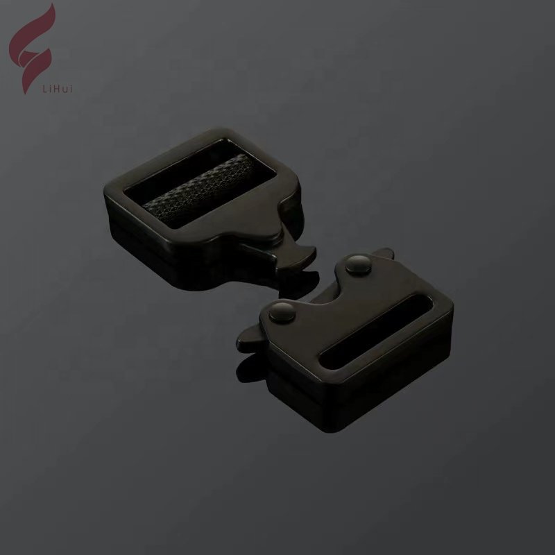 Lihui Strap Clips Metal Buckle Quick Release Metal Surcingle Buckle For Shoulder Strap Backpack
