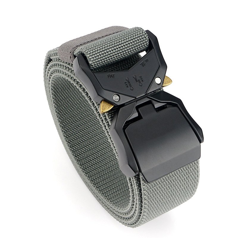 JUKMO Tactical Belt Hiking Rigger 1.5" Nylon Web Work Belt with Heavy Duty Quick Release Buckle