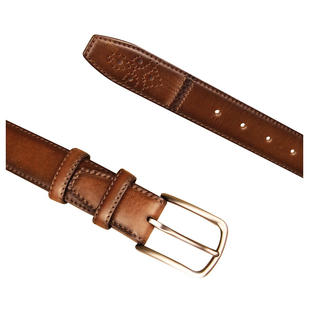 High quality solid alloy pin buckles colorful belt leather belts for men