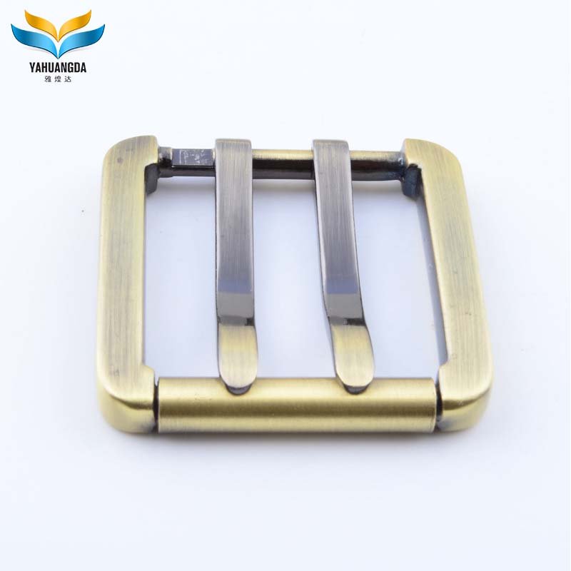 metal popular custom solid brass belt buckle in guangzhou