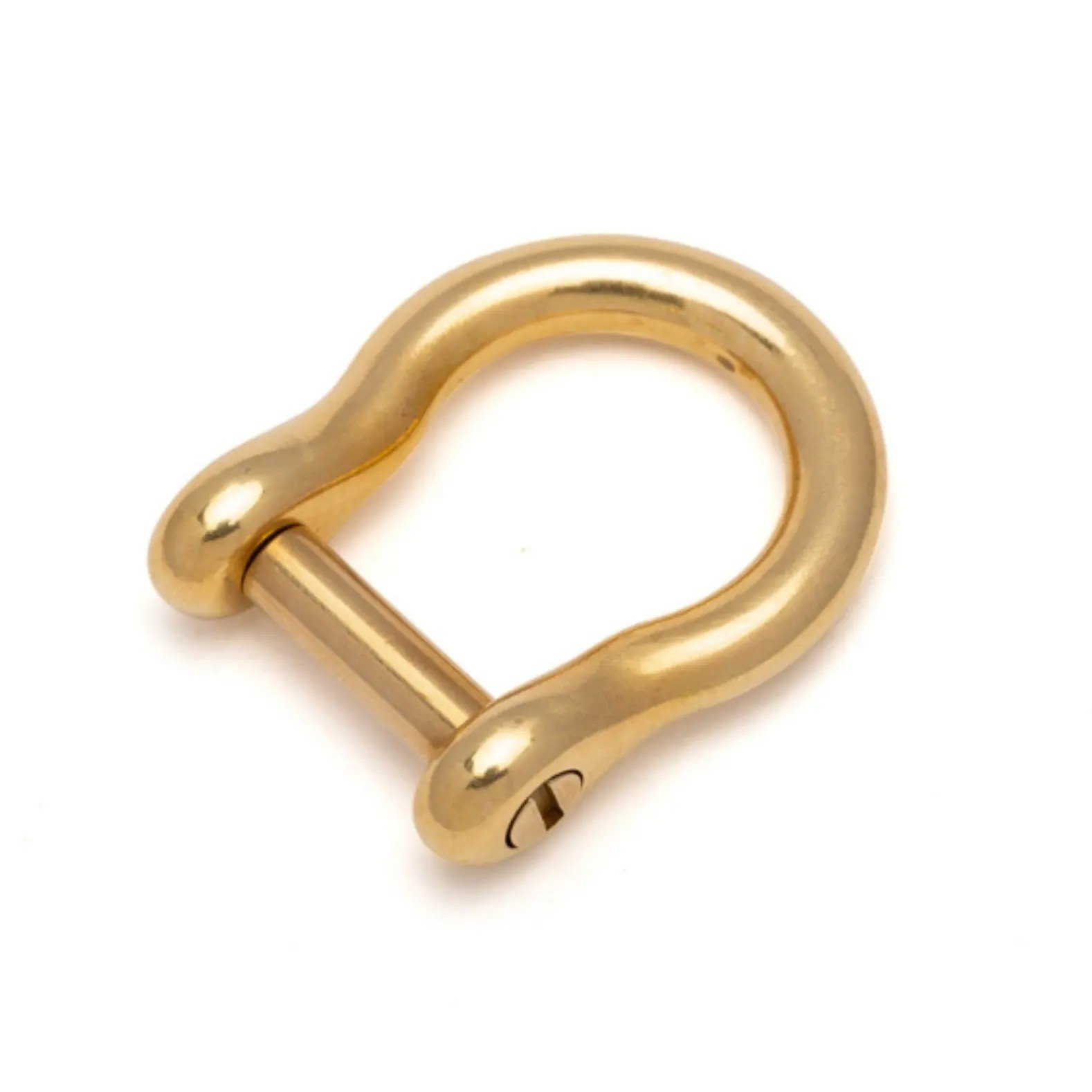 S1112 Top Quality Solid D Ring Buckle For Bag Brass D Ring Luggage Handbag Accessories