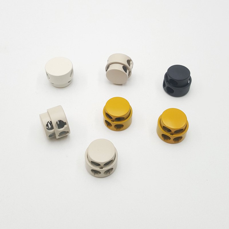 Wholesale Adjustable Toggle Cord Stopper Metal Elastic Fixed Stopper Drawstring Lock Buckle For Garment