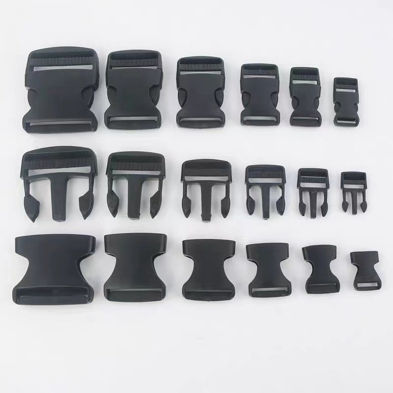 SAS wholesale factory 20mm side metal adjustable side release buckle for handbags