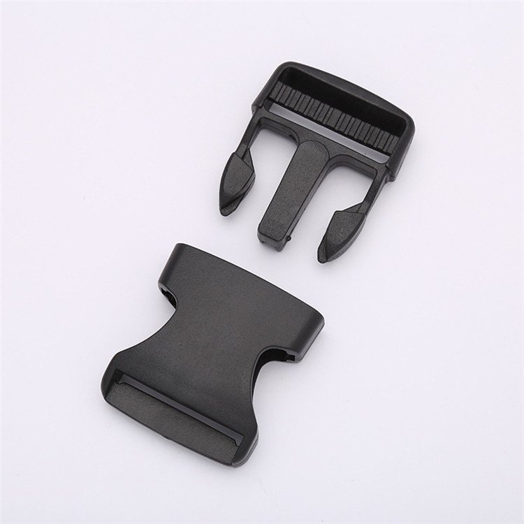 Wholesale custom size 25mm 32mm 38mm black bag accessory buckle strap buckle