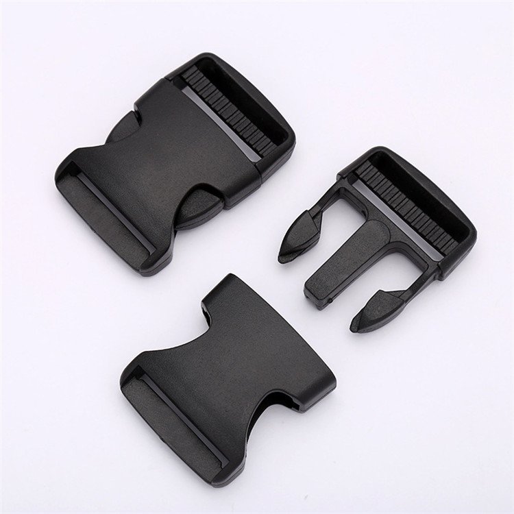 Wholesale custom size 25mm 32mm 38mm black bag accessory buckle strap buckle