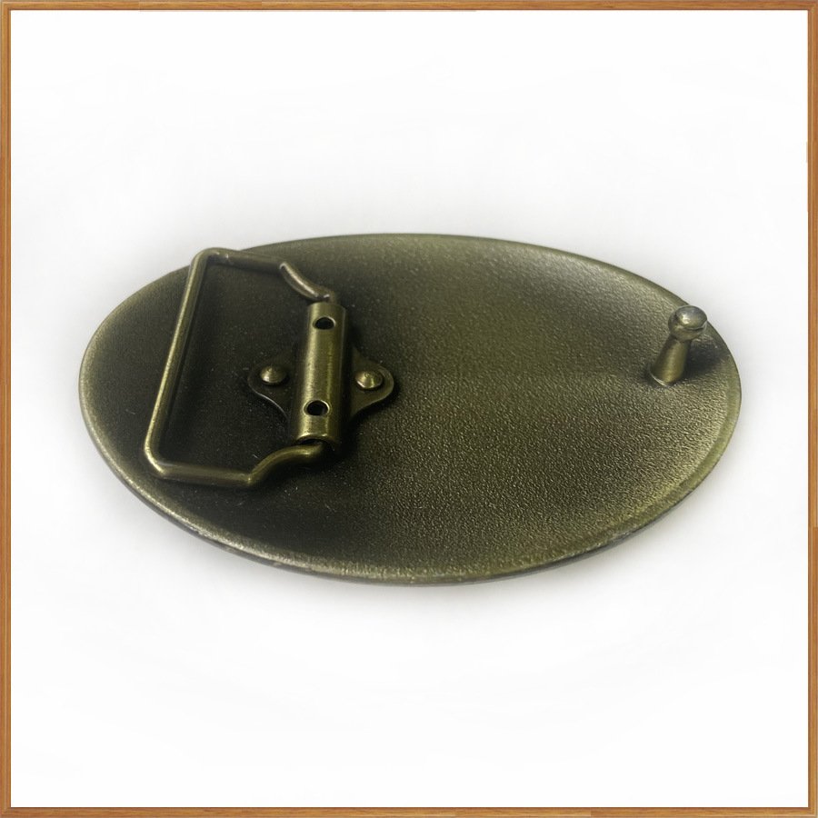 Zinc Alloy Bull head belt buckle 03758-2 Retro Western cowboy belt buckle
