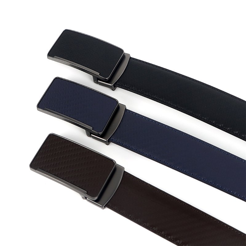 Fashion wholesale custom logo men plate buckle genuine leather belt jeans casual belts business casual men belts