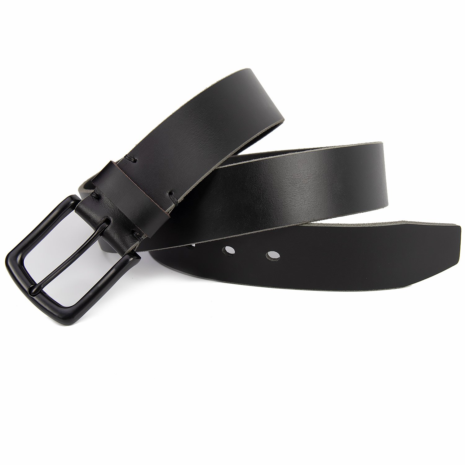 vintage genuine cowhide pin buckle belt 3.8 casual trendy cowboy wear genuine leather belts leather belts for men