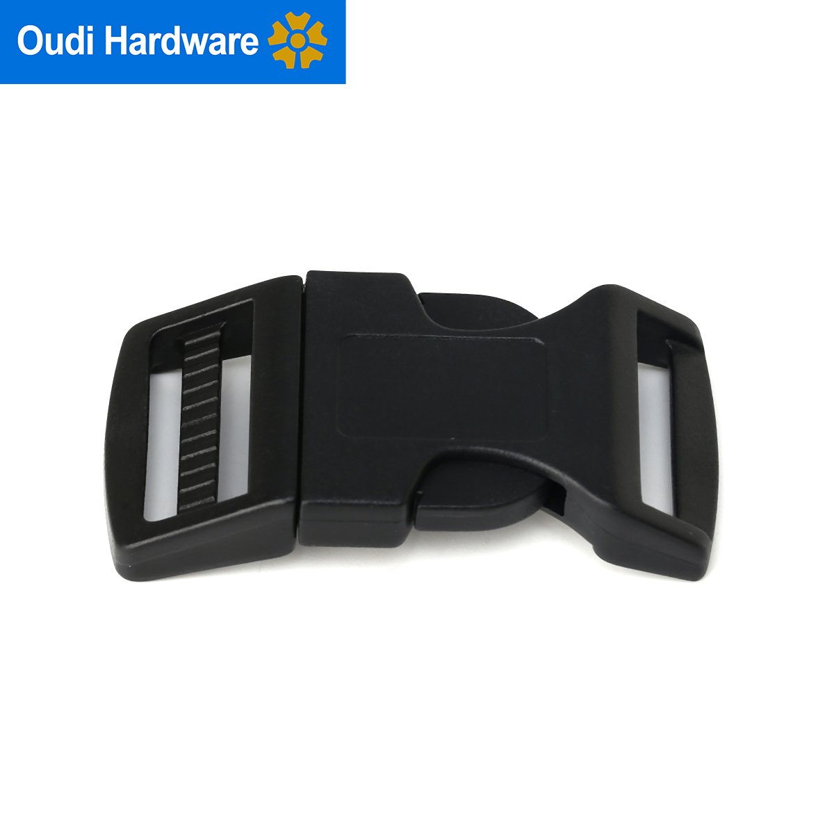 Wholesale Custom Belt Buckles Manufacturers Small Plastic Curved Quick Release Buckle For Bag And Dog Collar