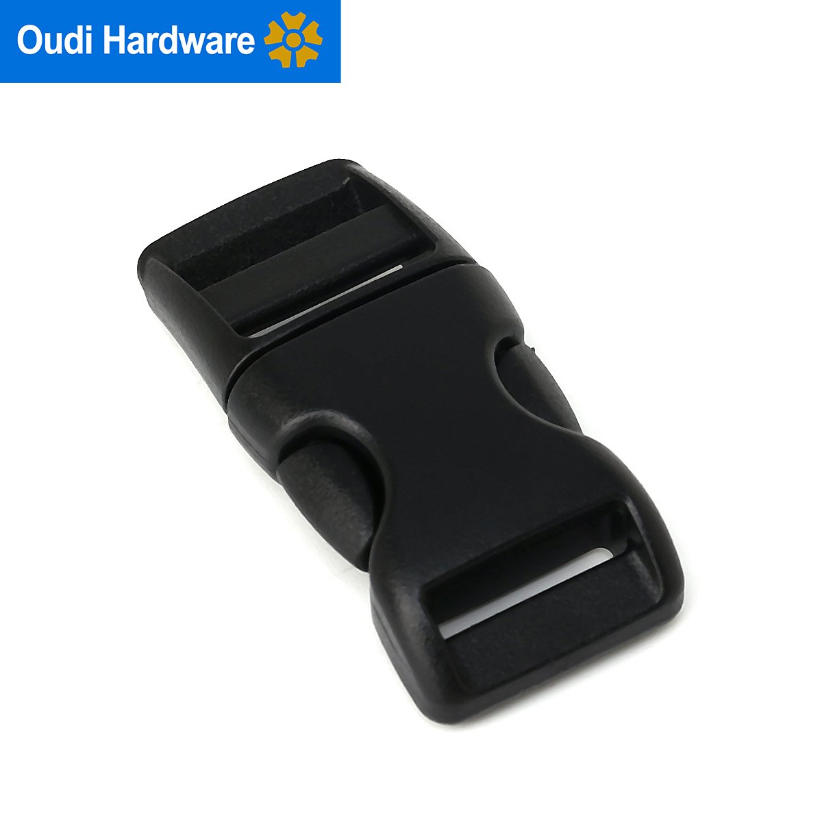 Wholesale Custom Belt Buckles Manufacturers Small Plastic Curved Quick Release Buckle For Bag And Dog Collar