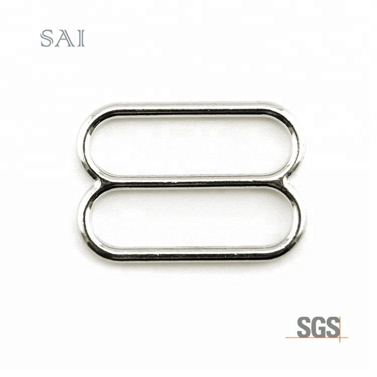 Fashion underwear accessories metal lingerie slider bra buckles
