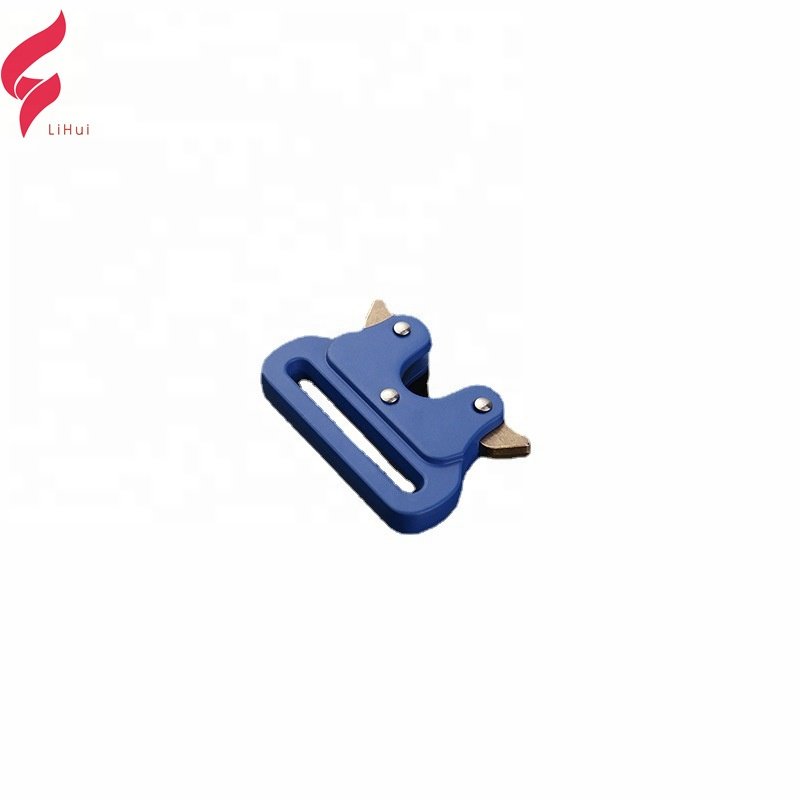 Lihui Hot Sale Leather Dog Collar Accessories Various Color Shoe Buckle Metal Men Buckles For Luggage Bags