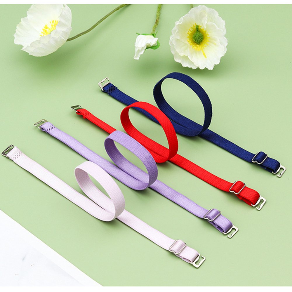 Hot Sales Stainless Steel Buckle Bra Shoulder Strap 1CM Sexy Underwear Wide Strap Non-Slip Bra Shoulder Strap