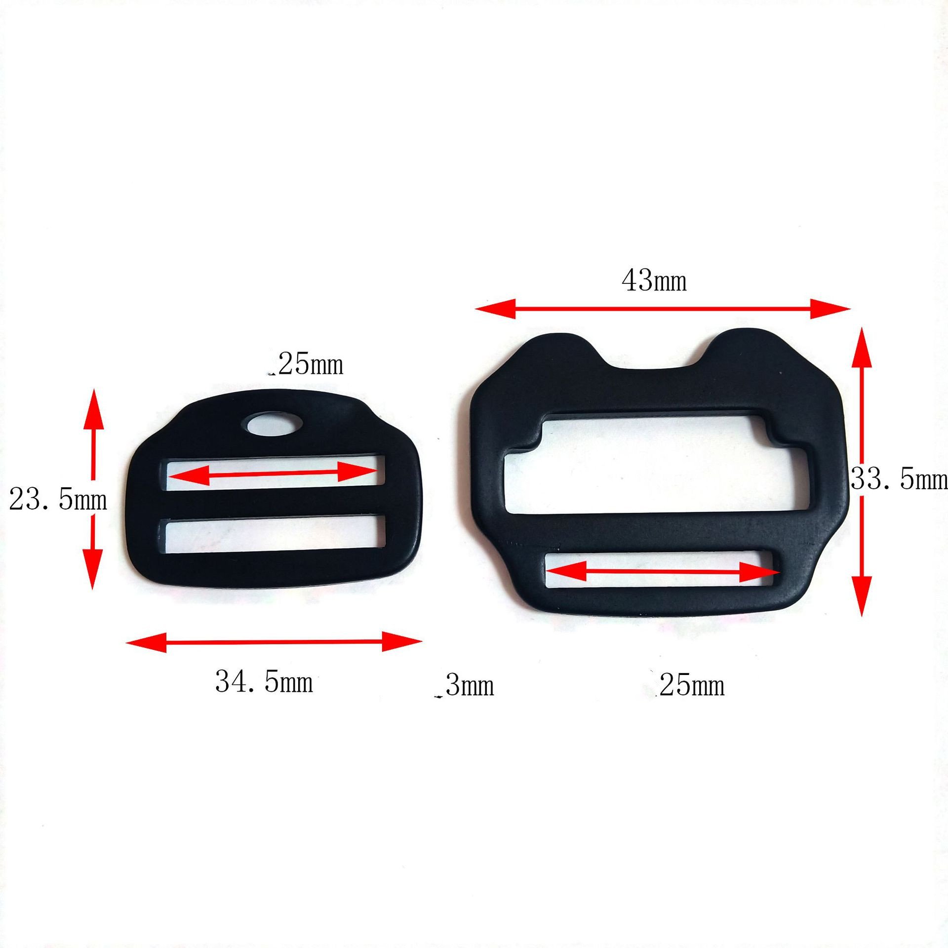 5052 aluminum 1inch 25mm adjustable buckle ladder straps