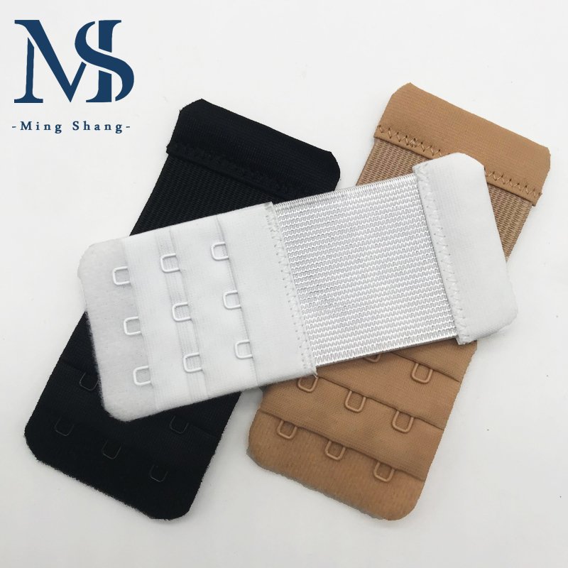 Women bra Accessories 3 Hooks 3 Rows Women Extension Ajustable Bra Extender Strap Buckle for Lingerie