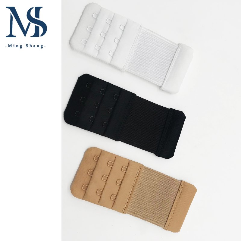 Women bra Accessories 3 Hooks 3 Rows Women Extension Ajustable Bra Extender Strap Buckle for Lingerie