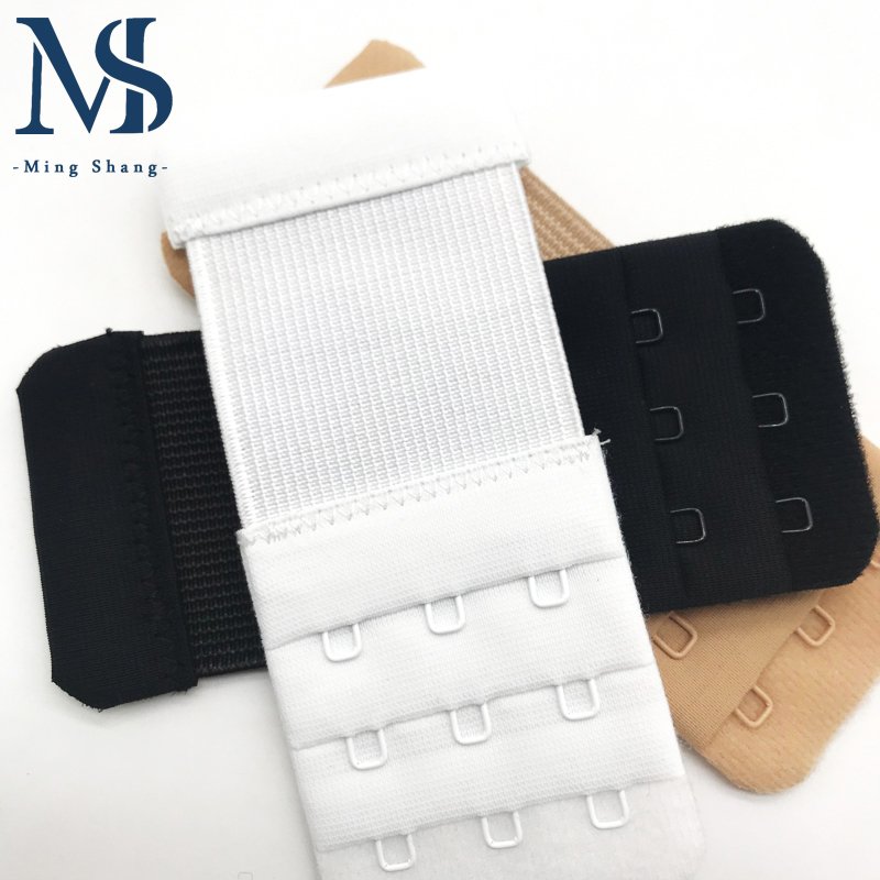 Women bra Accessories 3 Hooks 3 Rows Women Extension Ajustable Bra Extender Strap Buckle for Lingerie