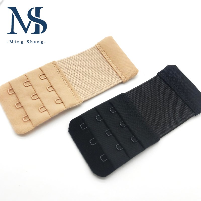 Women bra Accessories 3 Hooks 3 Rows Women Extension Ajustable Bra Extender Strap Buckle for Lingerie