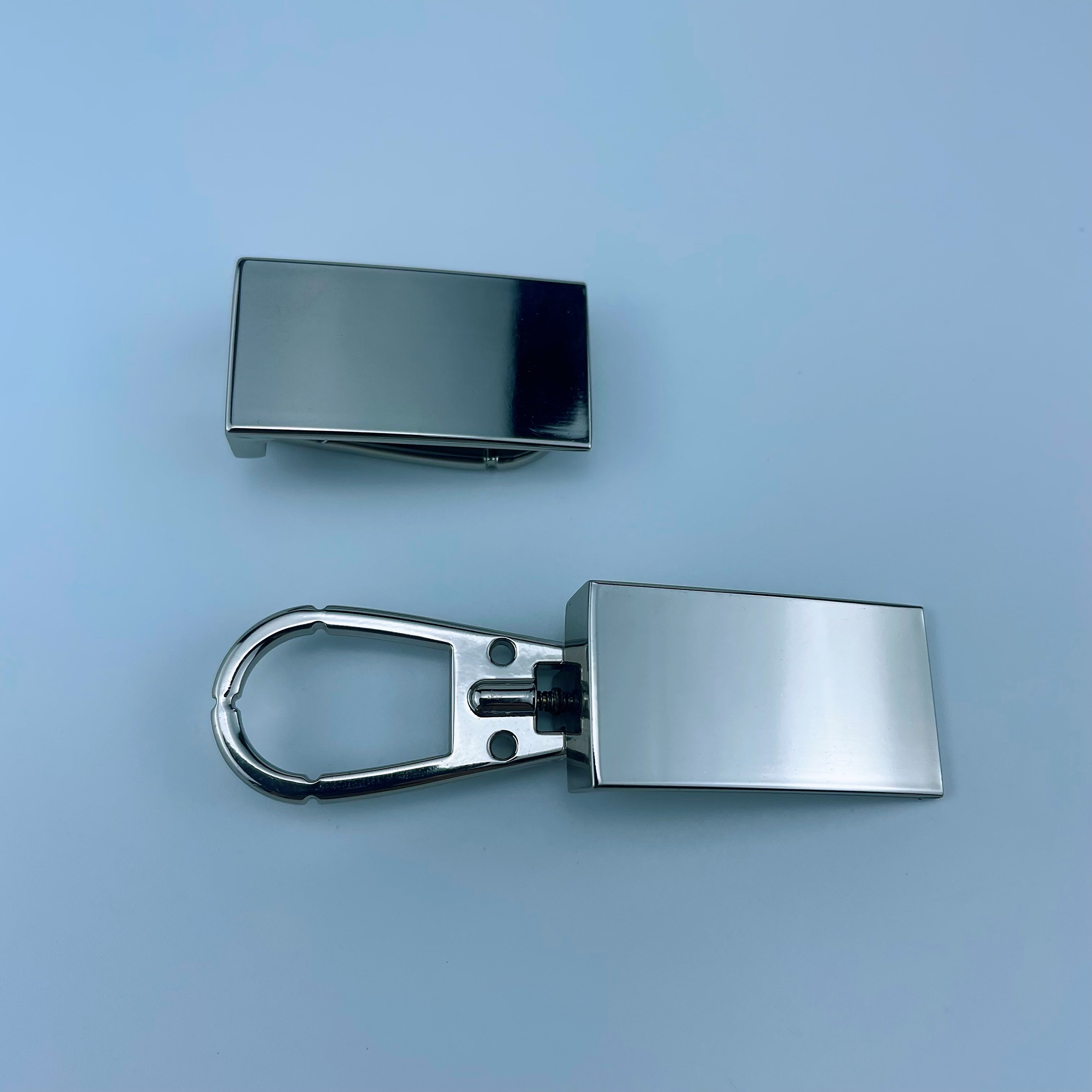 Buckles Adjustable Belt Buckle Webbing Strap Garments Accessories Shoes Rose Gold Zinc Alloy Metal Customized Plating