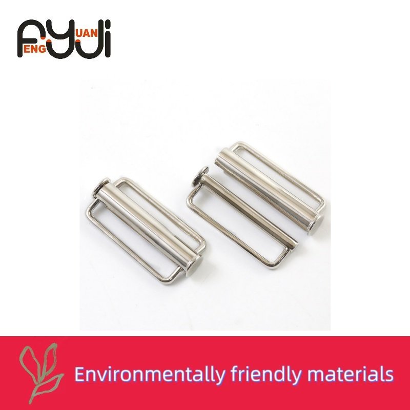 Elastic Strap Bag and Clothing Clip Buckles Metal Shoe and Hat Fastener Accessories for Belts and Garments Adjusting buckle