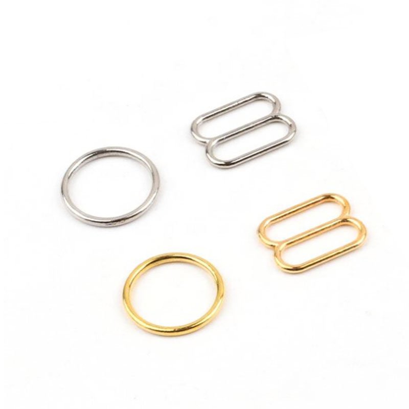 High Quality Ladies Underwear Accessories Metal Bra Ring & Sliders Hook Swimsuit Bikini Buckles