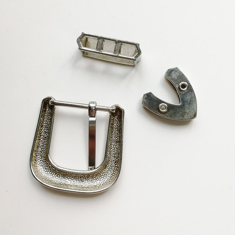 Garment Accessory Regular Striation Belt Buckles for Fashion Delicacy Streetwear Strap Collocation